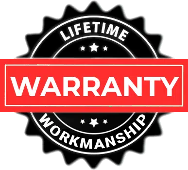 lifetime workmanship warranty badge
